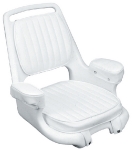 Moeller ST2080HD Extra-Wide Helmsman Chair & Cushi